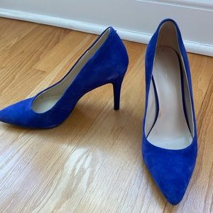 Nine West cobalt blue pumps